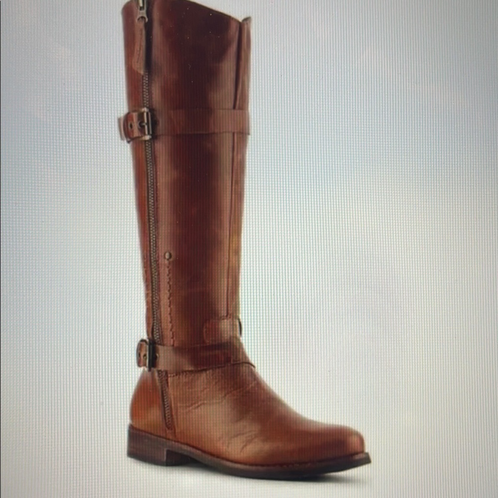 Matisse Brown Leather Riding Boots
